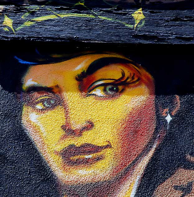 Mural Face, 17th and Pacific, Venice Beach