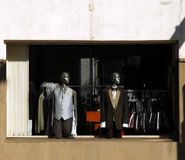 Tux shop on Sunset Boulevard, Hollywood