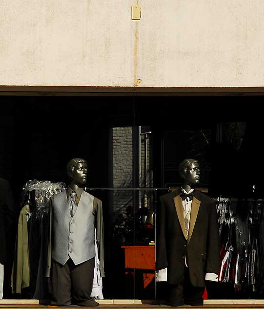 Tux shop on Sunset Boulevard, Hollywood