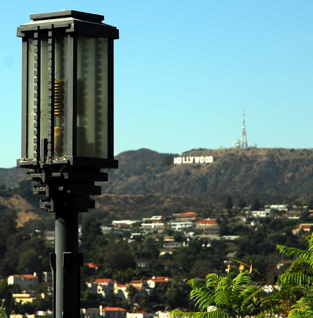 View from Barnsdall Park, Hollywood Boulevard