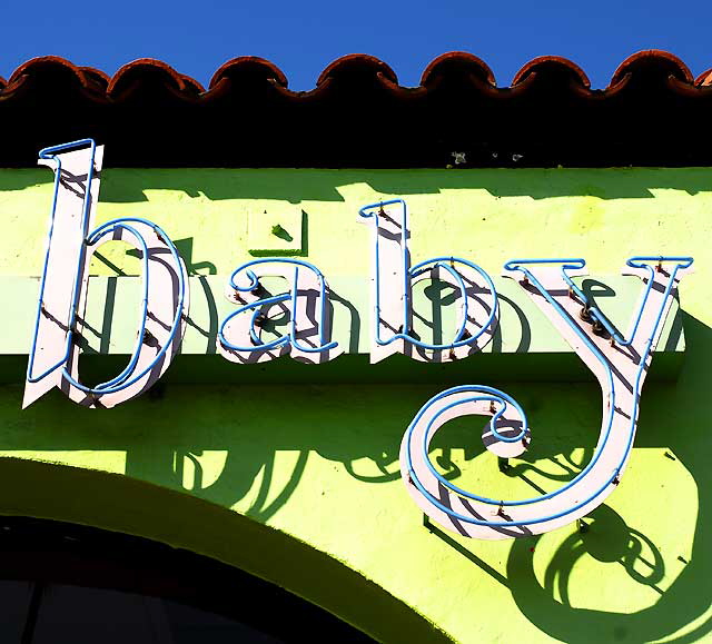Neon Baby, Sunset Boulevard, Hollywood