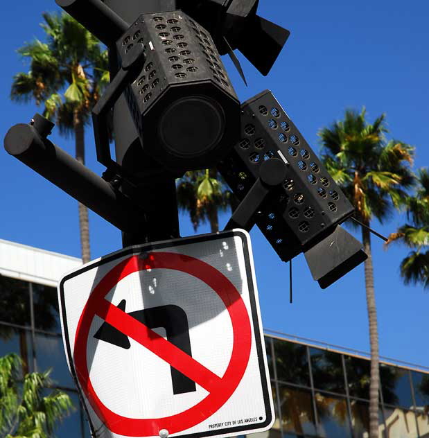 "No Left Turn" - Hollywood Boulevard