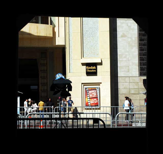 Setting up for the premiere of the movie "Secretariat" at the El Capitan Theater on Hollywood Boulevard, Thursday, September 30, 2010