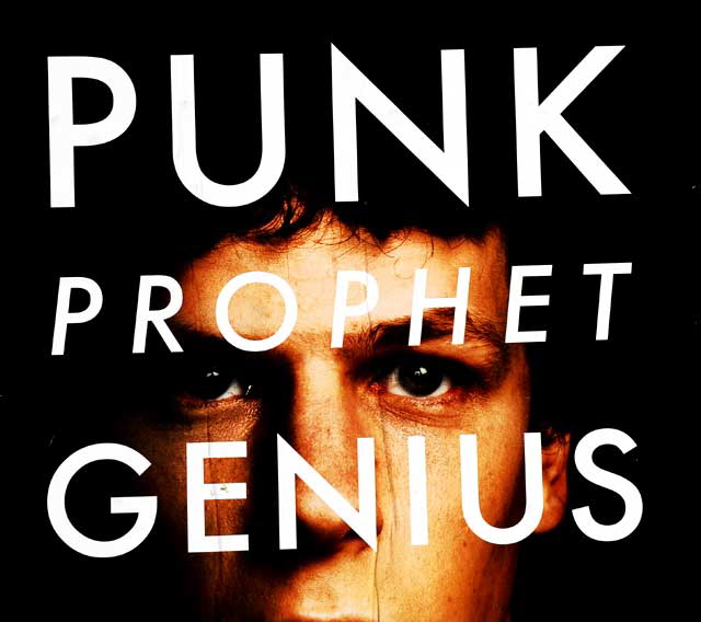 Punk / Prophet / Genius - poster on Hollywood Boulevard