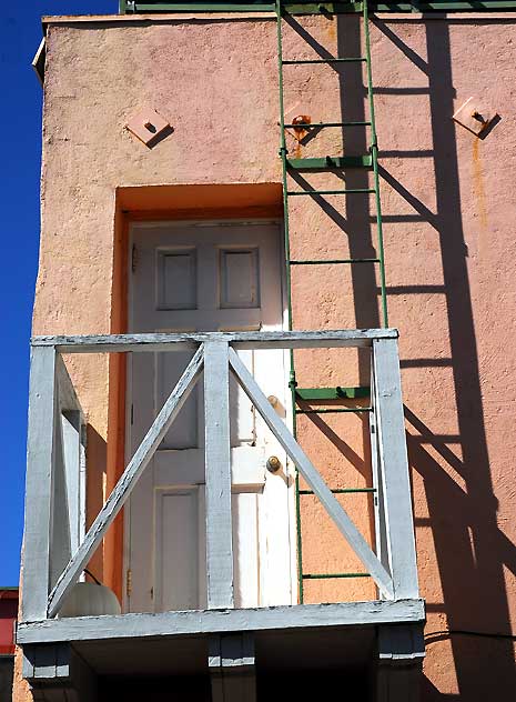 Wooden Balcony and Stairs, Speedway at Dudley, Venice Beach 