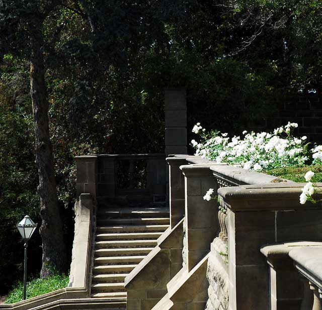 South Rose Garden, Greystone Mansion, Beverly Hills
