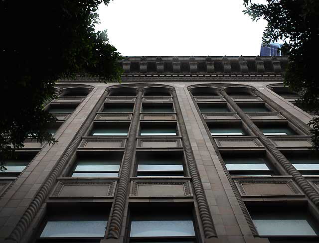 Security Pacific Bank building on the northeast corner of Cahuenga and Hollywood Boulevard - 1921, by John and Donald B. Parkinson - 6381 Hollywood Boulevard