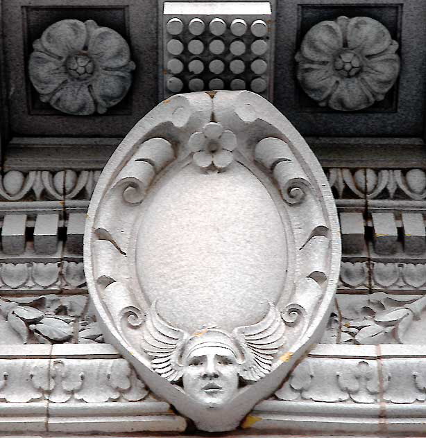 Security Pacific Bank building on the northeast corner of Cahuenga and Hollywood Boulevard - 1921, by John and Donald B. Parkinson - 6381 Hollywood Boulevard