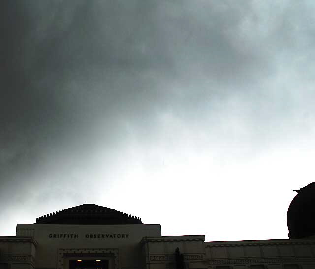 Griffith Park Observatory, Wednesday, October 6, 2010 (intermittent heavy rain)