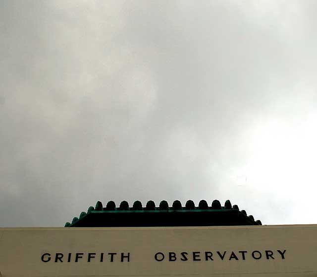 Griffith Park Observatory, Wednesday, October 6, 2010 (intermittent heavy rain)
