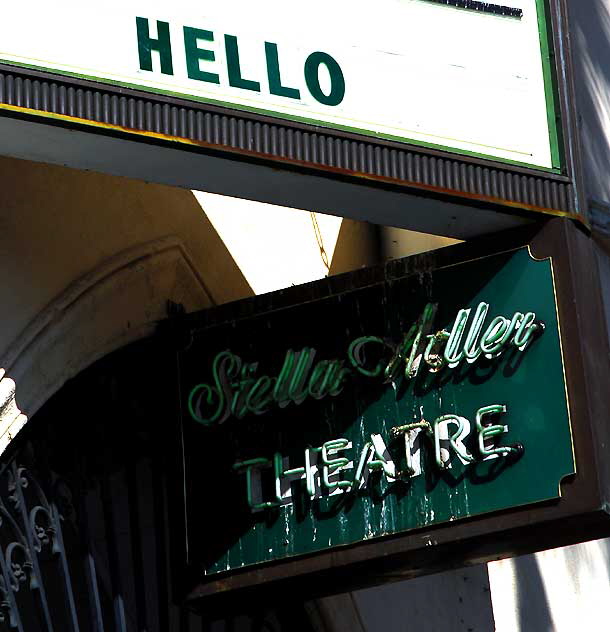 The Stella Adler Theater, Hollywood Boulevard
