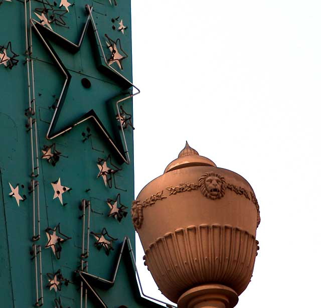 Signage at the Cinegrill at the Hollywood Roosevelt Hotel