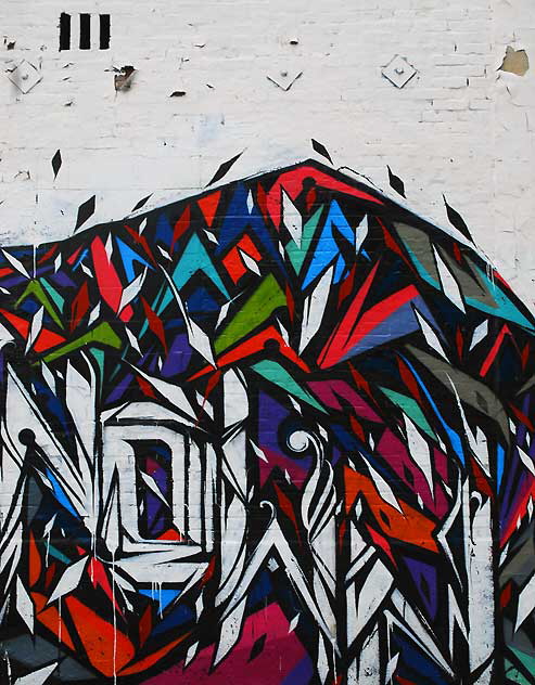 Abstract Graffiti Wall, Melrose Avenue