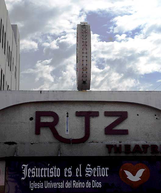 The former Ritz Theater on Hollywood Boulevard