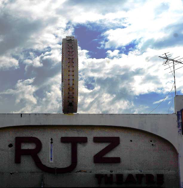 The former Ritz Theater on Hollywood Boulevard