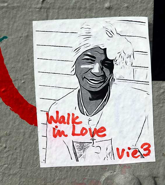Walk In Love, sticker, Melrose Avenue