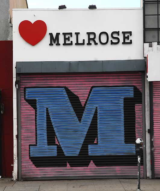 "M" door, Melrose Avenue