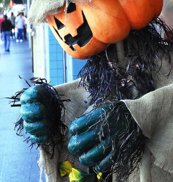 Scarecrow at Hollywood Toy and Costume, Tuesday, October 26, 2010