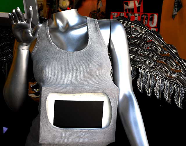 TV Angel, store window, Hollywood Boulev