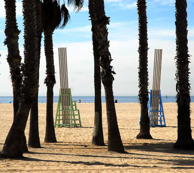 Santa Monica Beach, Friday, October 29, 2010