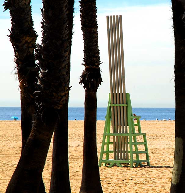 Santa Monica Beach, Friday, October 29, 2010