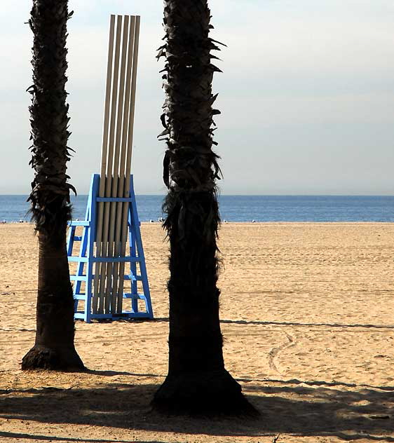 Santa Monica Beach, Friday, October 29, 2010