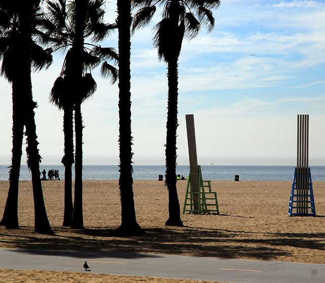 Santa Monica Beach, Friday, October 29, 2010