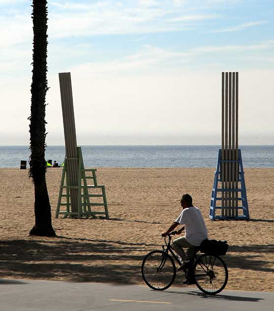 Santa Monica Beach, Friday, October 29, 2010