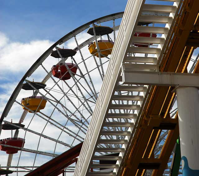 Santa Monica Pier, Friday, October 29, 2010