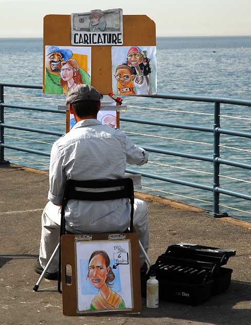 Santa Monica Pier, Friday, October 29, 2010