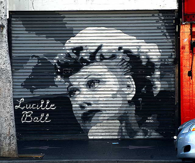 Lucille Ball, Hollywood Boulevard
