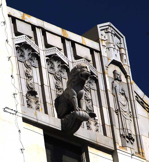 Hollywood First National Bank - 6777 Hollywood Boulevard, at Highland - 1927, Meyer and Holler