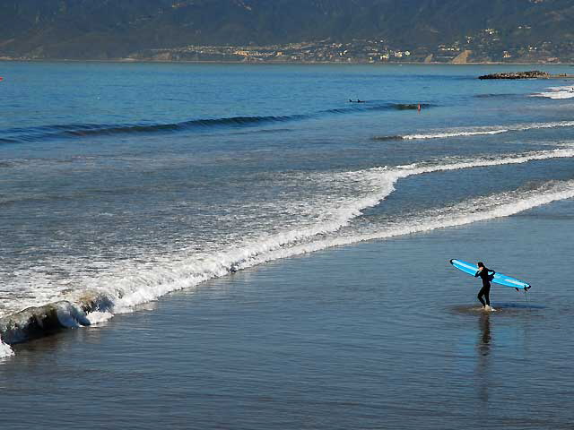 Surfing, Venice Beach, Tuesday, November 2, 2010