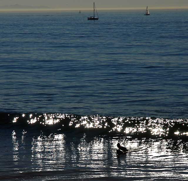 Surfing, Venice Beach, Tuesday, November 2, 2010