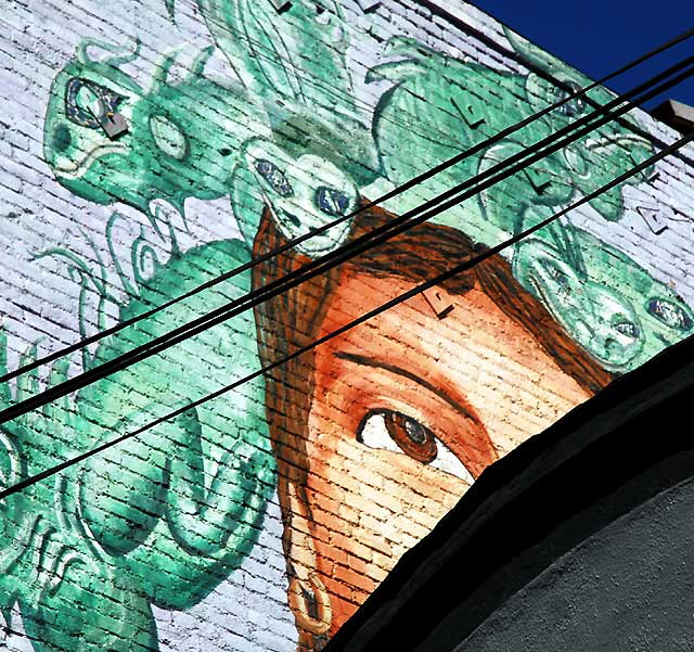 The Medusa Mural, Sunset Junction