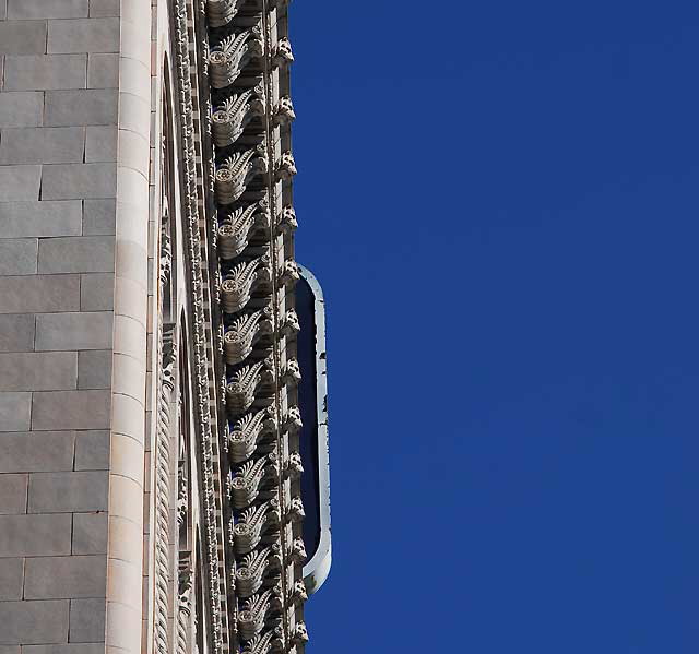 Security Pacific Bank Building at 6383 Hollywood Boulevard, at Cahuenga, from 1921, by the architects John and Donald B. Parkinson