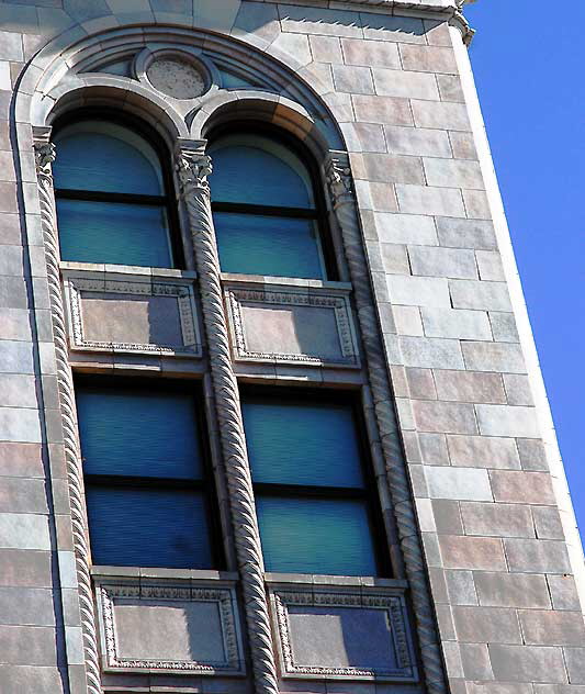 Security Pacific Bank Building at 6383 Hollywood Boulevard, at Cahuenga, from 1921, by the architects John and Donald B. Parkinson