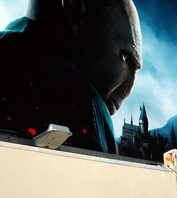 Voldemort - billboard for Harry Potter movie