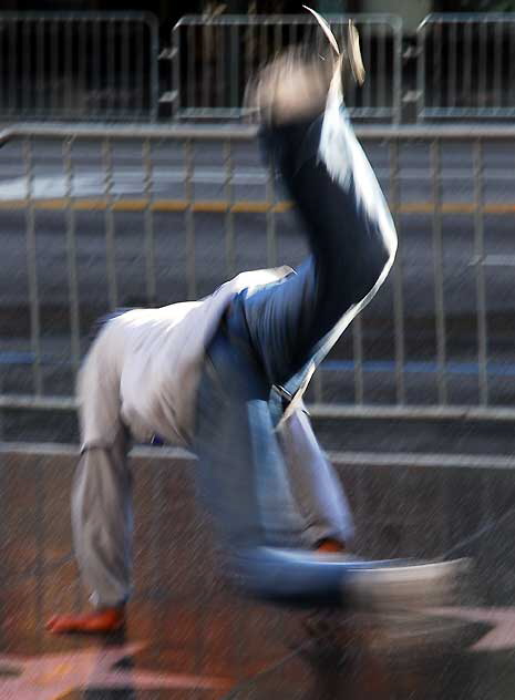 Break Dancer, Hollywood Boulevard, Monday, November 22, 2010