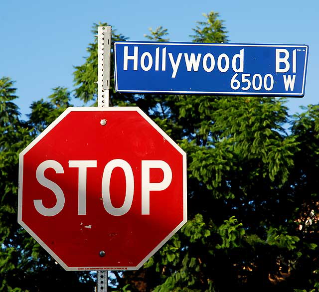 Stop, Hollywood Boulevard