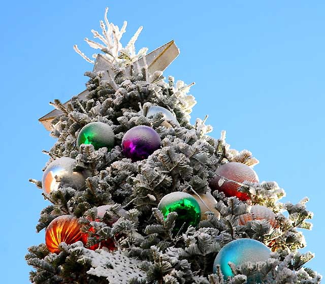 Scientology Christmas Tree, Hollywood Boulevard