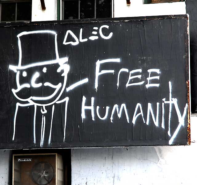 Free Humanity (Alec) - Melrose Avenue at Martell, Tuesday, November 23, 2010