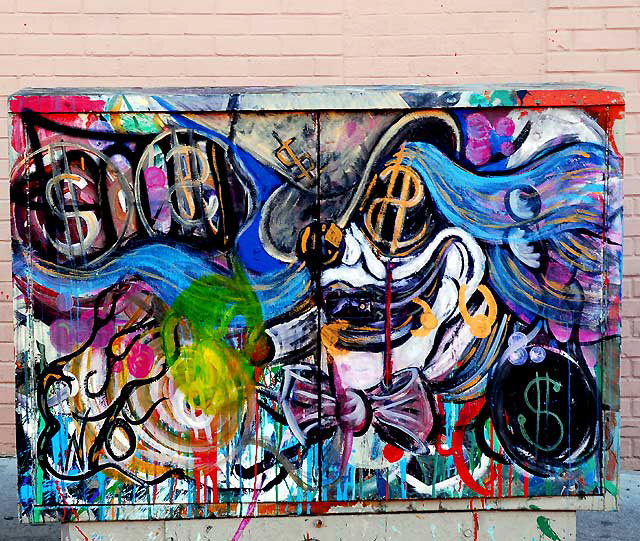 Painted Utility Box, Cadillac Hotel, Venice Beach