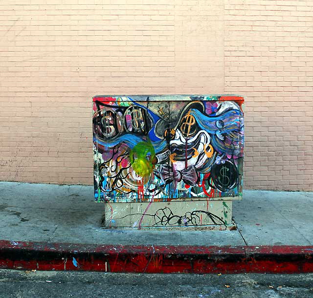 Painted Utility Box, Cadillac Hotel, Venice Beach