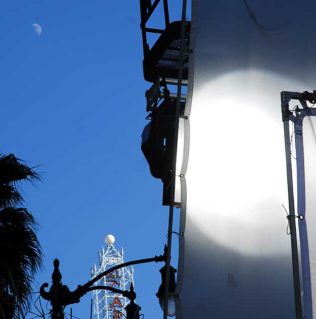 Filming new Muppets movie at the Chinese Theater on Hollywood Boulevard, Monday, December 13, 2010