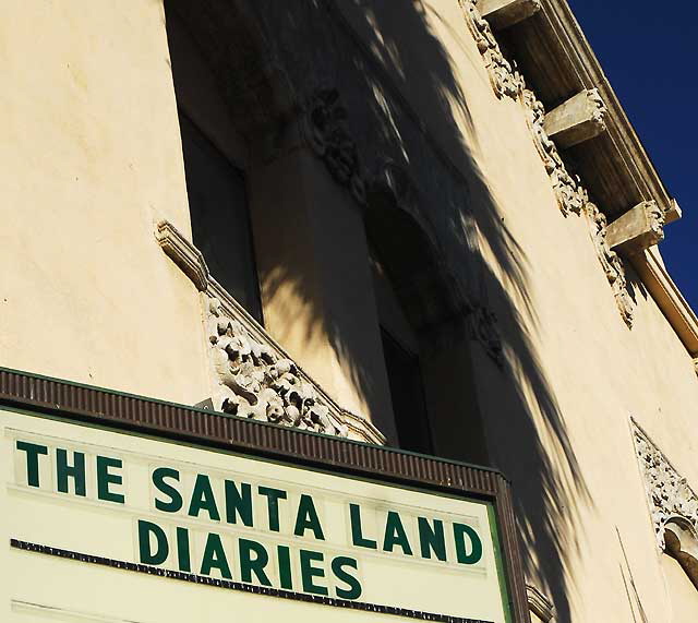 "The Santa Land Diaries" - Stella Adler Theater, Hollywood Boulevard, Monday, December 6, 2010