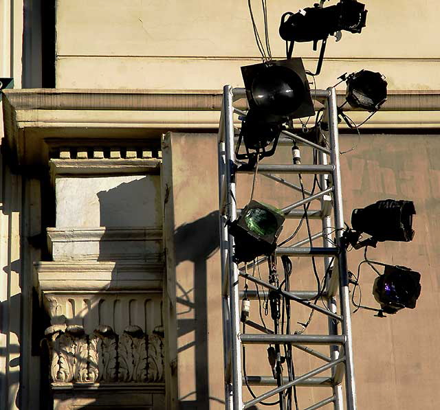 Light Standard at the Scientology Christmas Village on Hollywood Boulevard