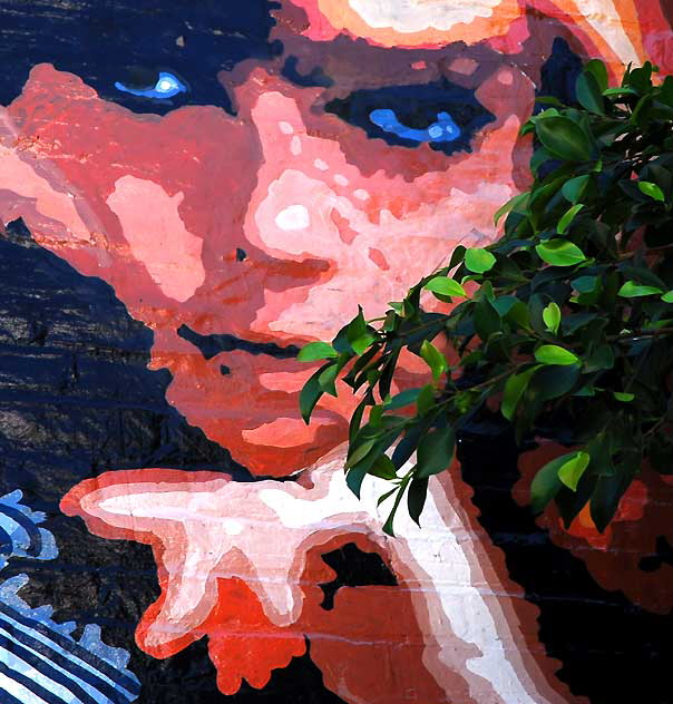 Nancy Sinatra mural, Highland and Selma, Hollywood