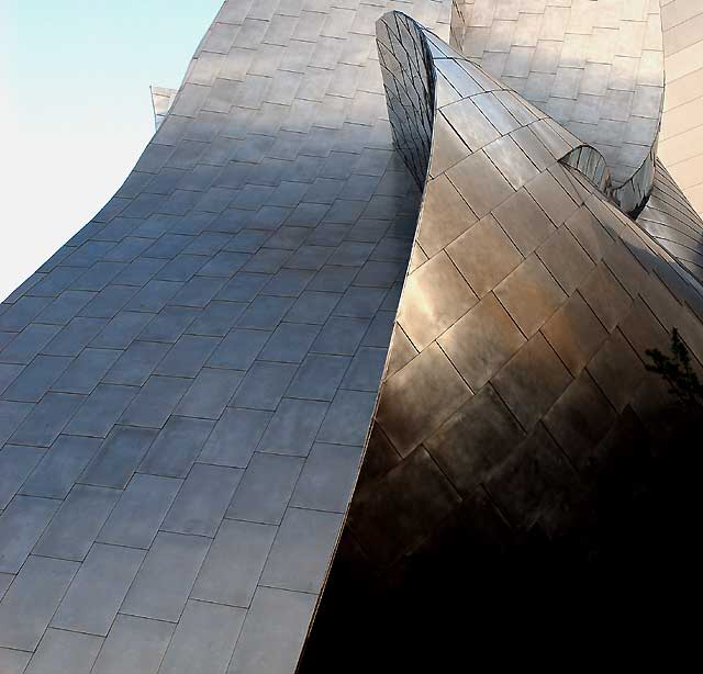 Walt Disney Concert Hall, 111 South Grand Avenue, downtown Los Angeles, by Frank Gehry, opened on October 23, 2003