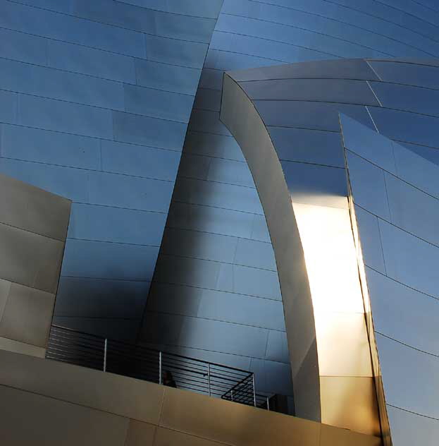 Walt Disney Concert Hall, 111 South Grand Avenue, downtown Los Angeles, by Frank Gehry, opened on October 23, 2003